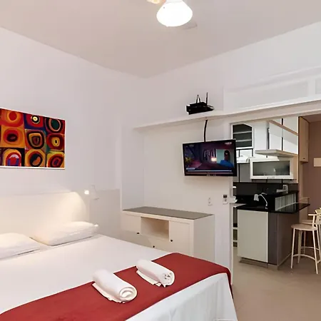 Studio Copacabana C/ Lavanderia - 500M Da Praia E Metro